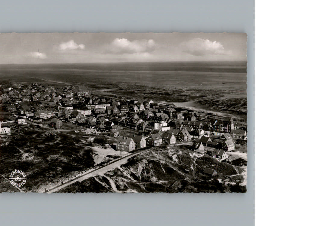 Juist Nordseebad Luftaufnahme