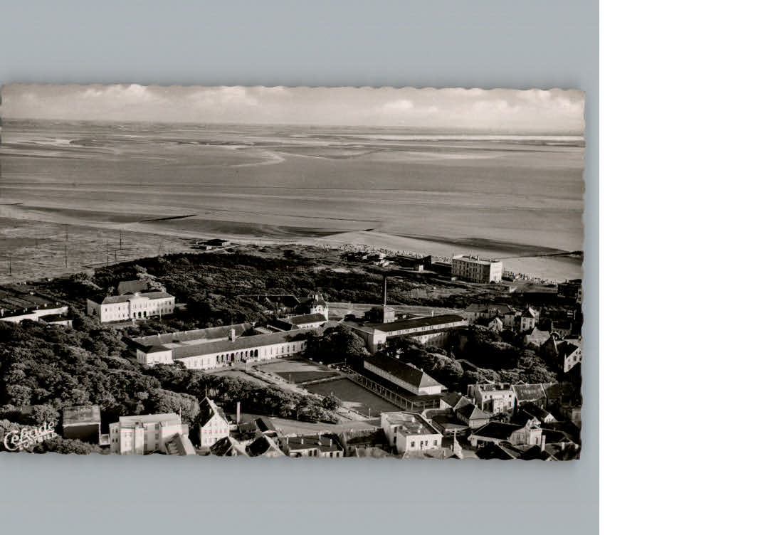 Norderney Nordseebad Fliegeraufnahme