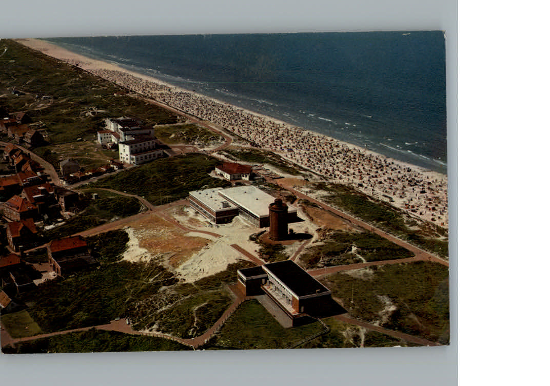 Juist Nordseebad Luftaufnahme