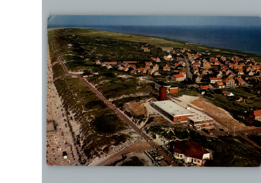 Juist Nordseebad Luftaufnahme