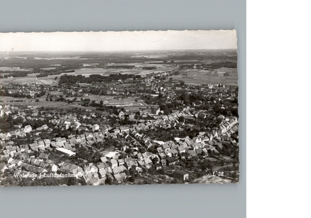 Walsrode Lueneburger Heide Luftaufnahme