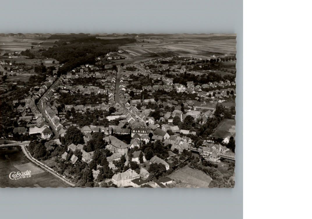 Walsrode Lueneburger Heide Fliegeraufnahme