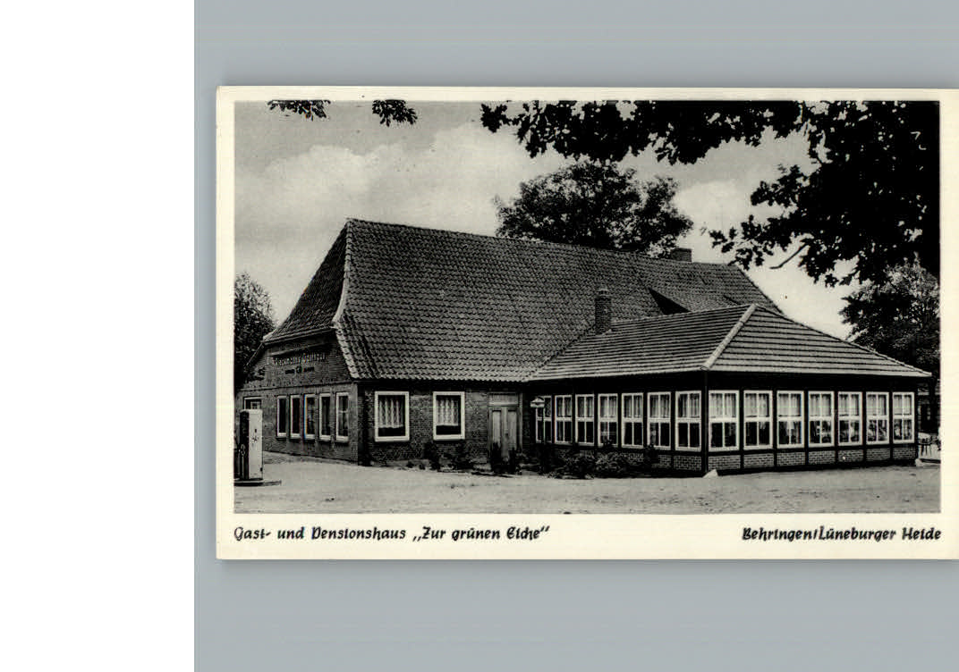 Behringen Bispingen Gasthaus zur gruenen Eiche