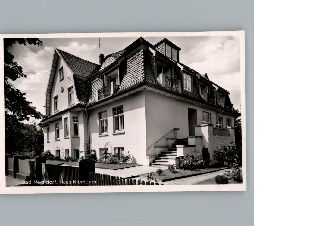 Bad Nenndorf Haus Niemeyer
