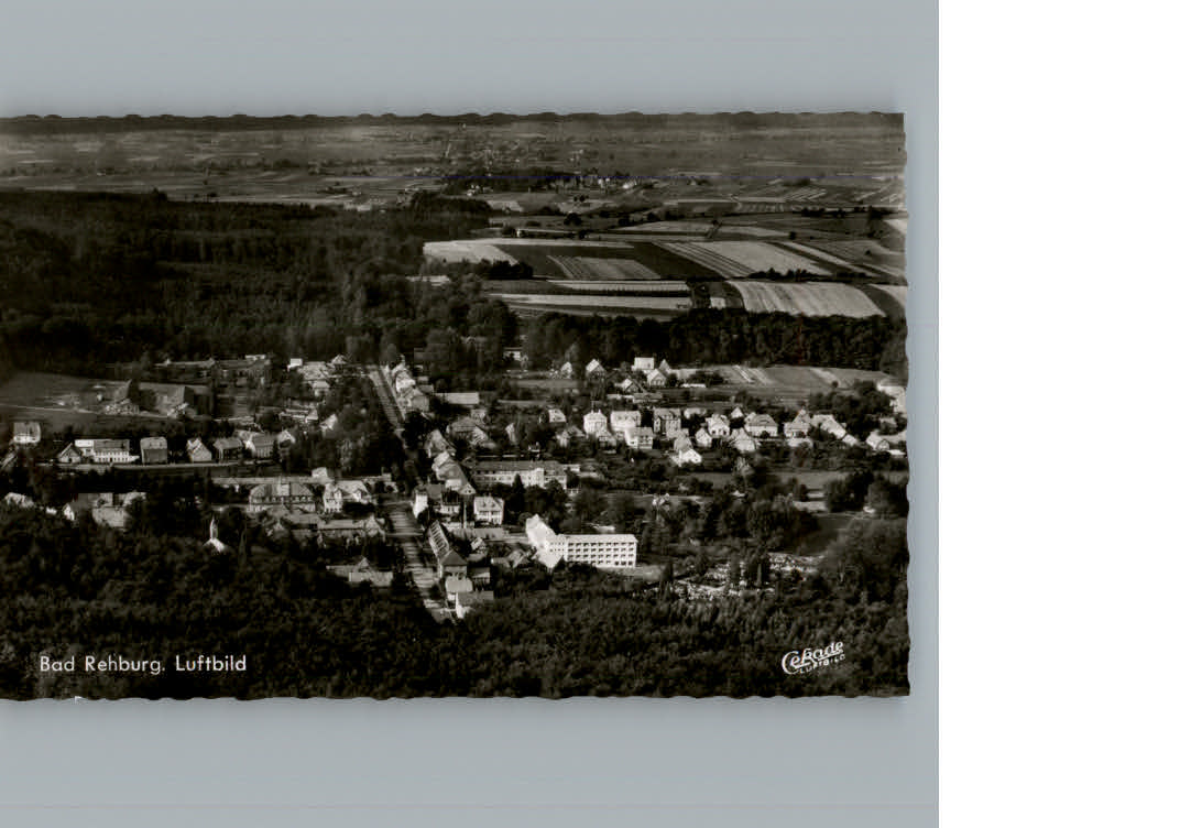 Bad Rehburg Luftaufnahme