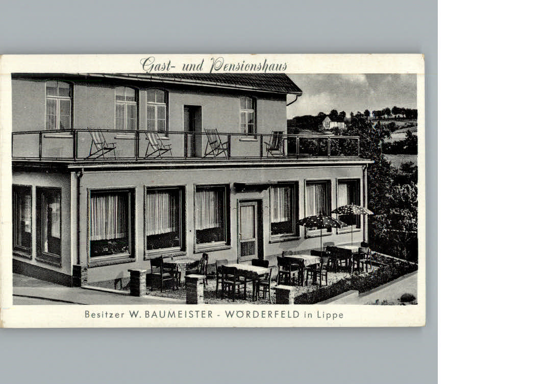 Woerderfeld Gast- und Pensionshaus Baumeister