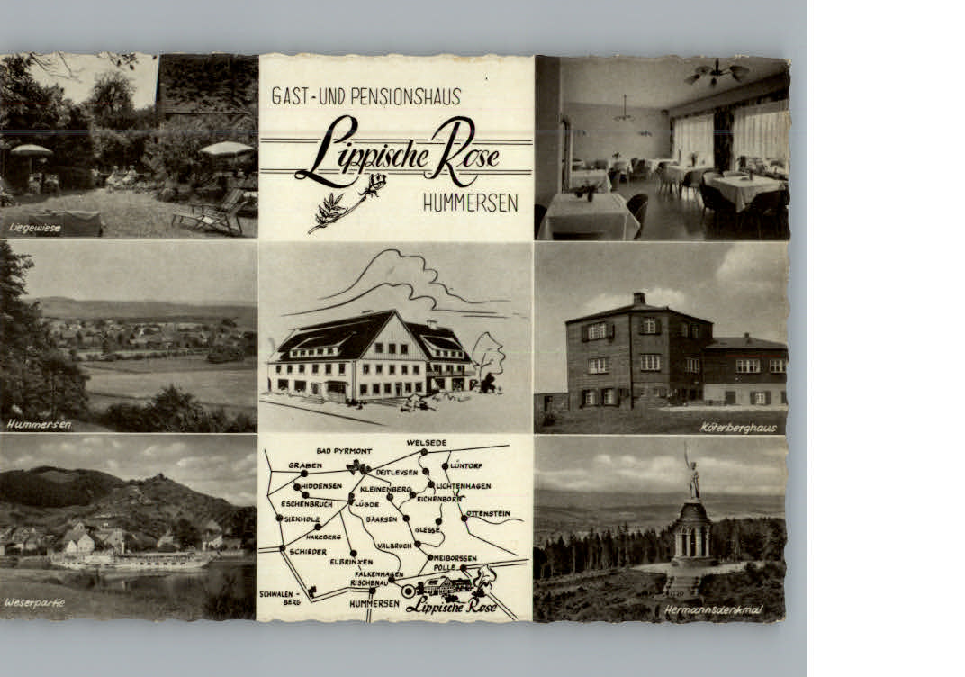 Hummersen Gast- und Pensionshaus Lippische Rose