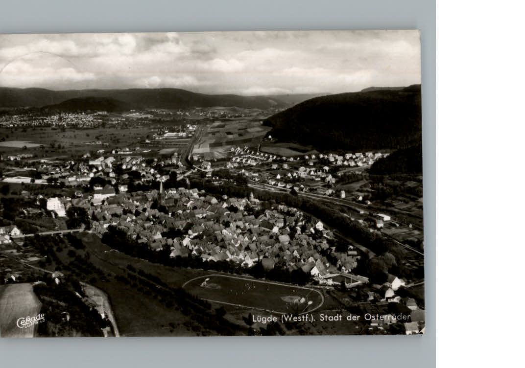 Luegde Luftaufnahme