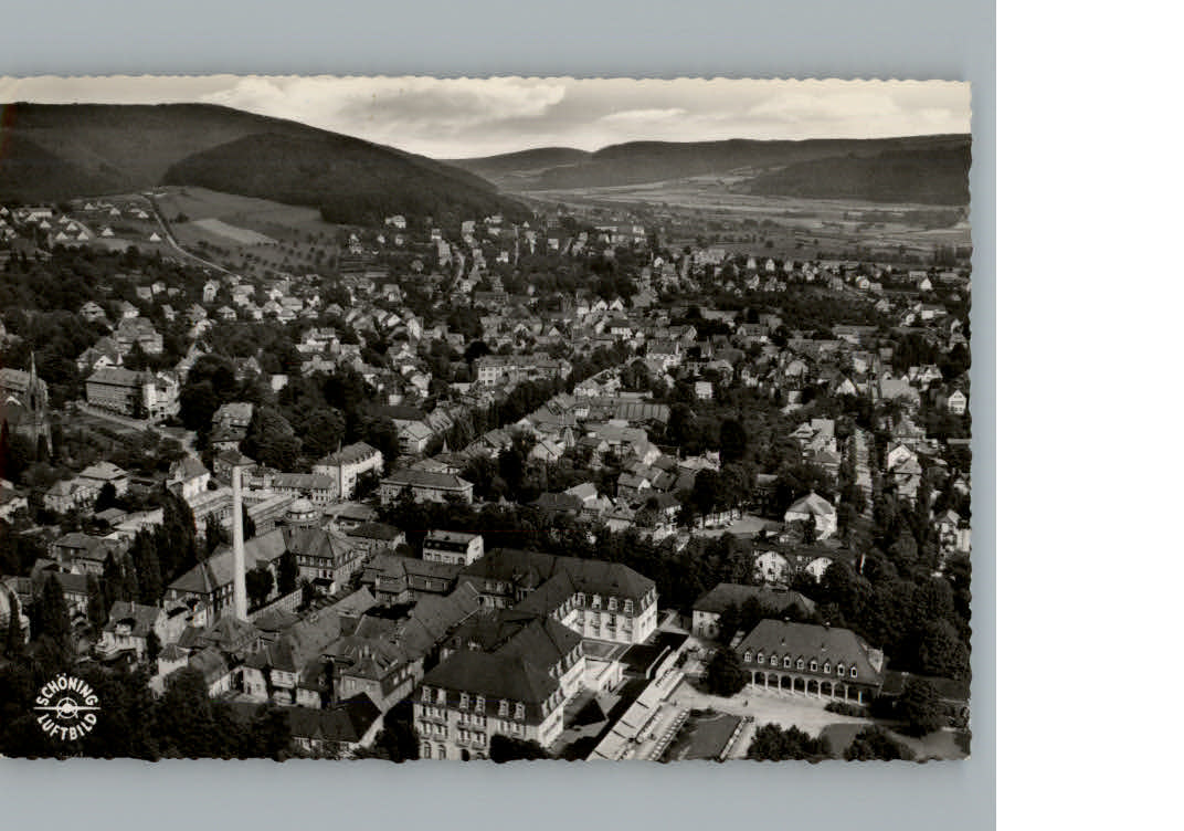 Bad  Pyrmont Luftaufnahme