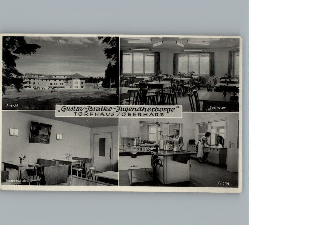 Torfhaus Harz Jugendherberge Gustav Bratke