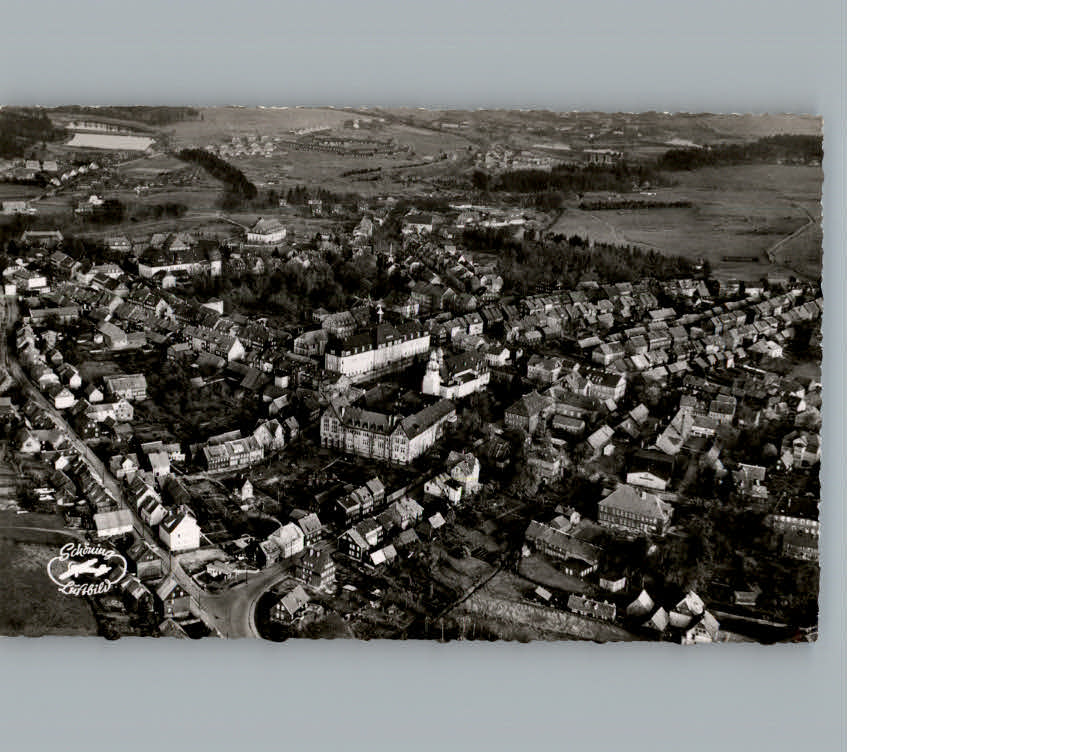 Clausthal-Zellerfeld Luftaufnahme