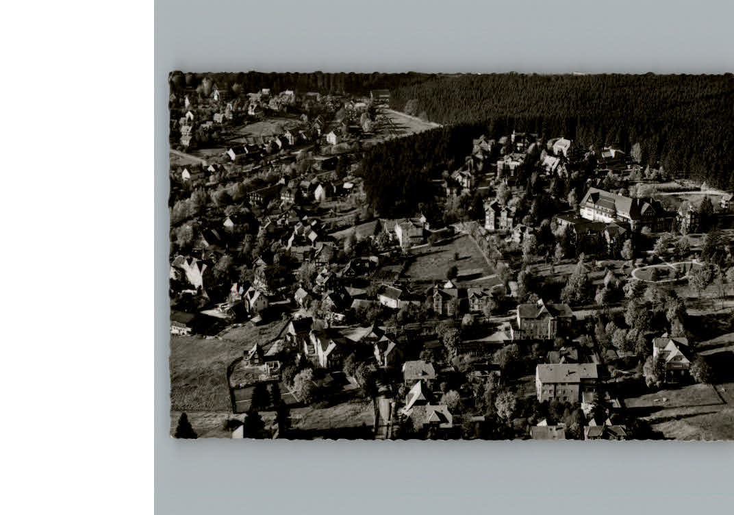 Braunlage Luftaufnahme