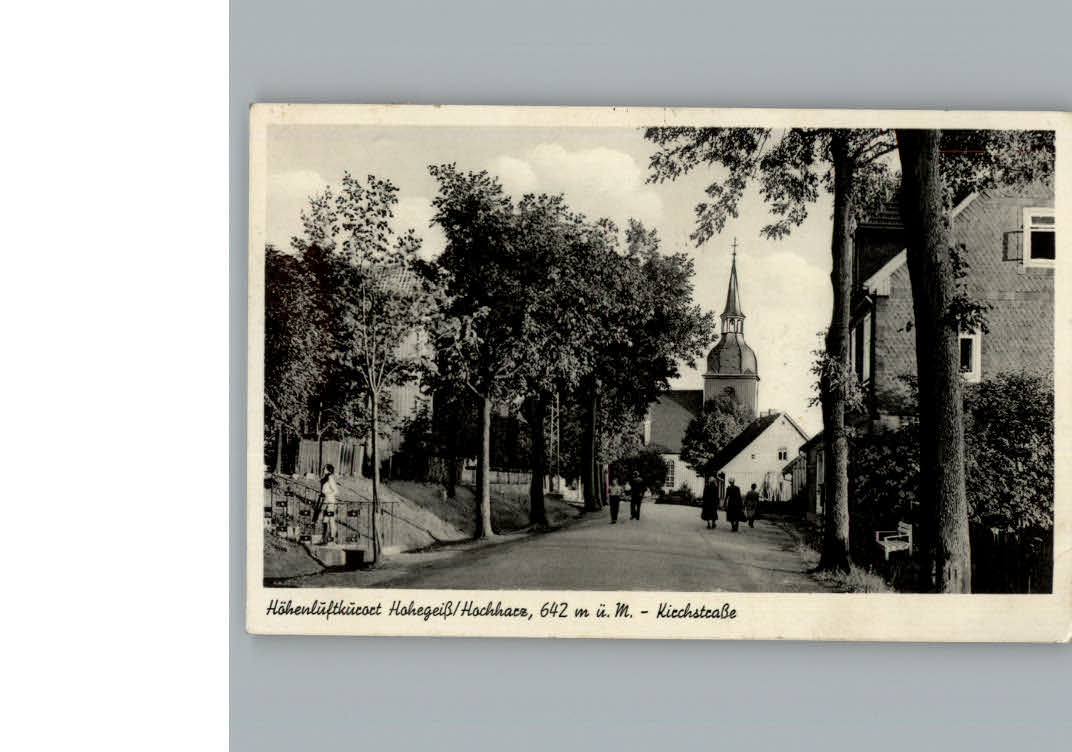 Hohegeiss Harz Kirchstrasse