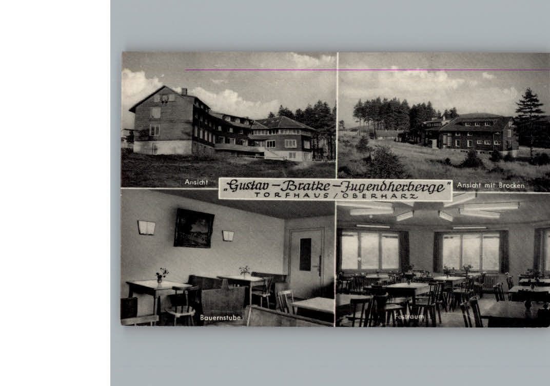 Torfhaus Harz Gustav Bratke Jugendherberge