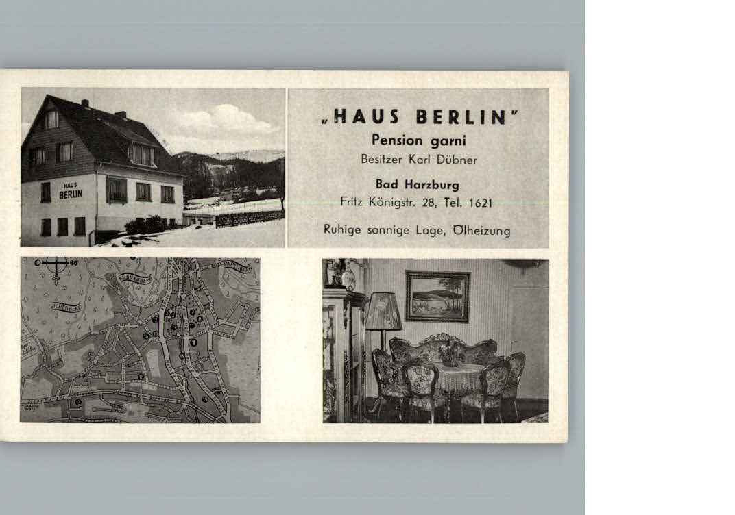 Bad Harzburg Pension Haus Berlin