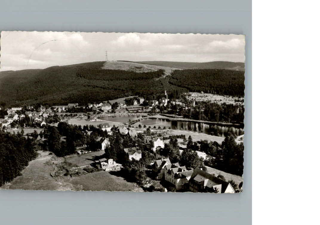 Hahnenklee-Bockswiese Harz Luftaufnahme
