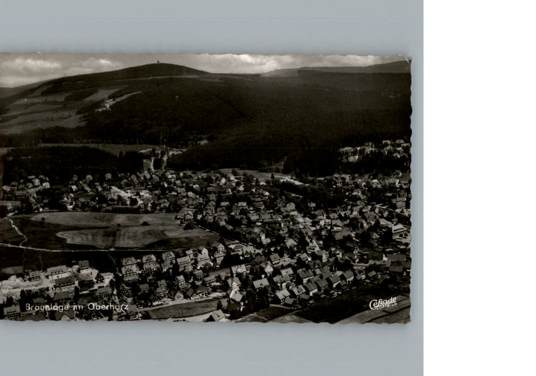 Braunlage Luftaufnahme