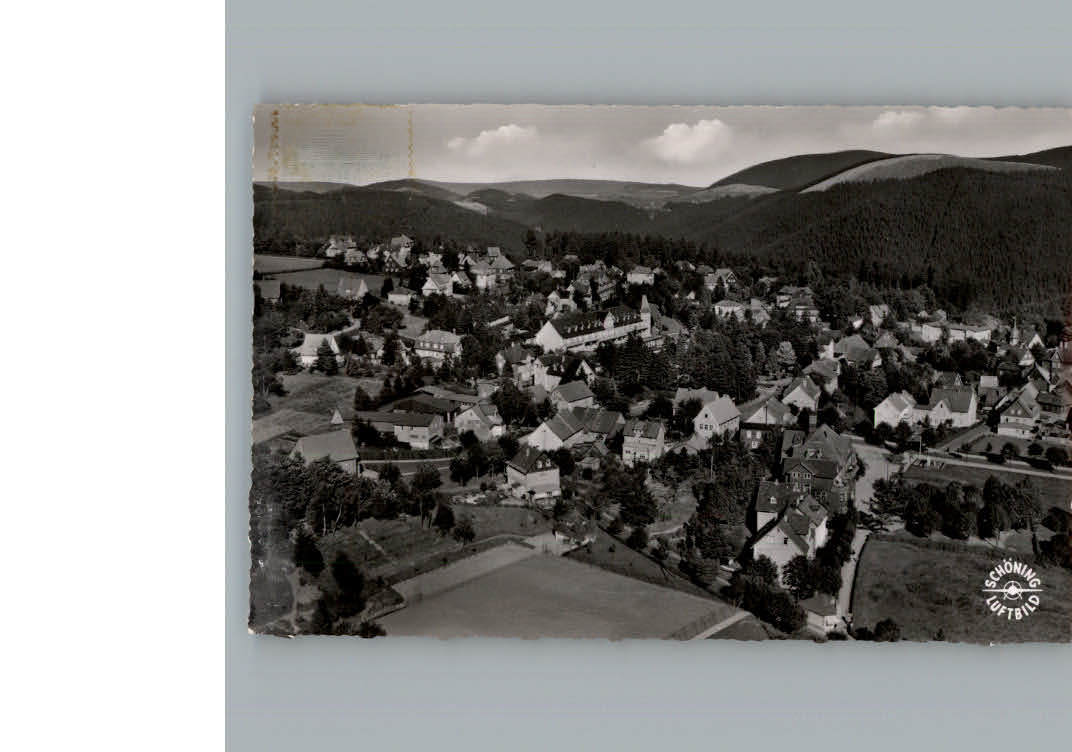 Hahnenklee-Bockswiese Harz Luftaufnahme