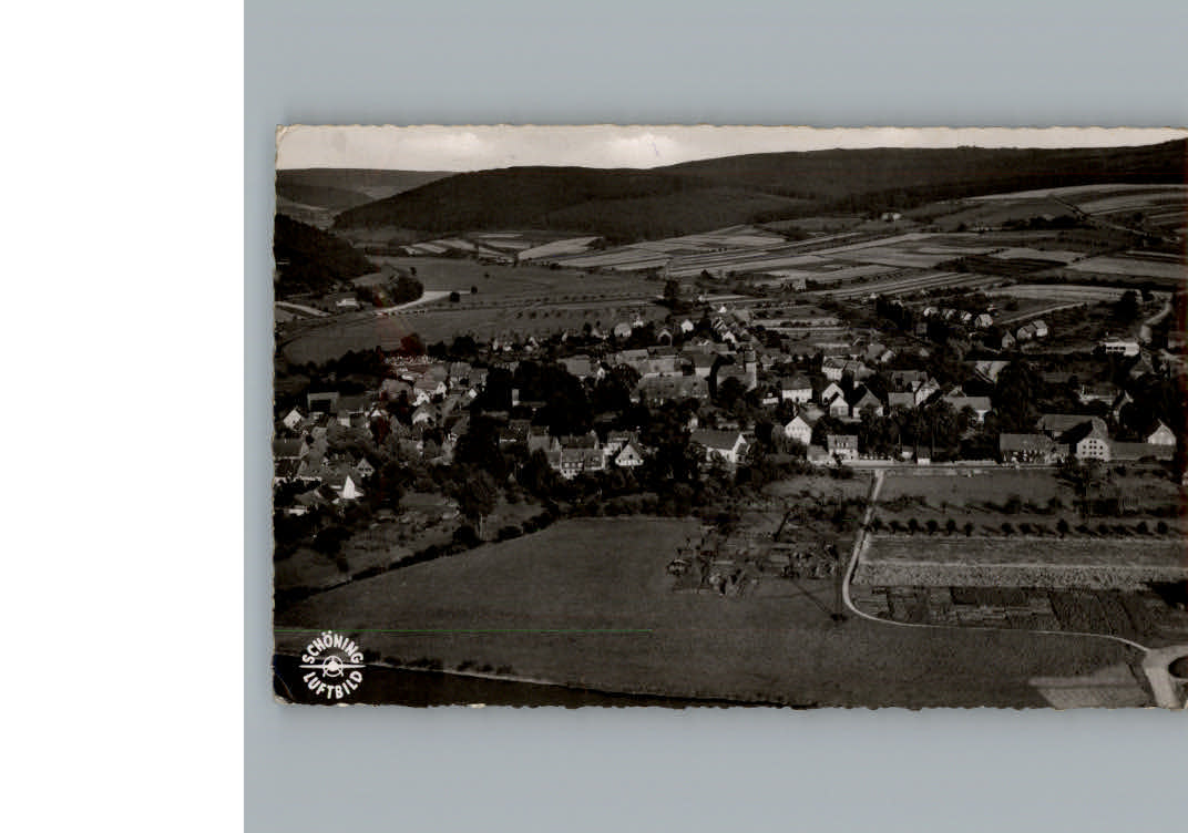 Lippoldsberg Luftaufnahme