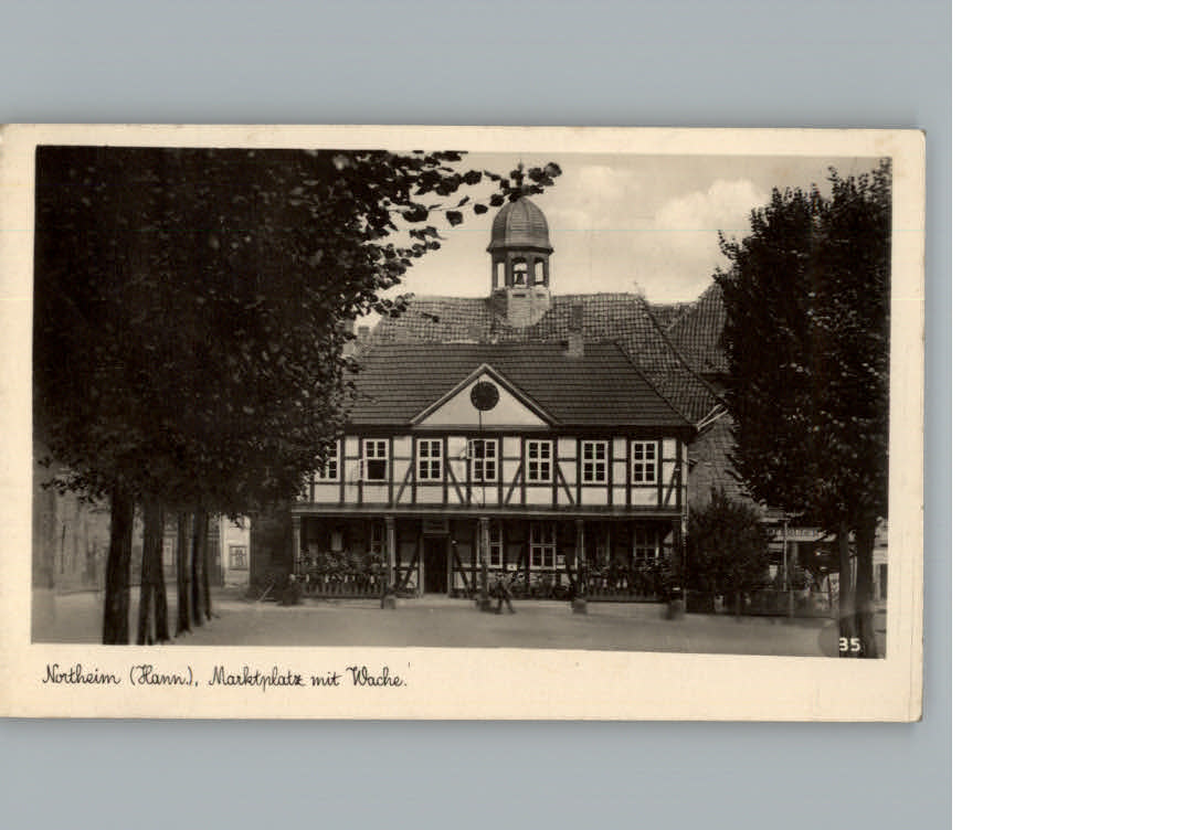 Northeim Marktplatz mit Wache