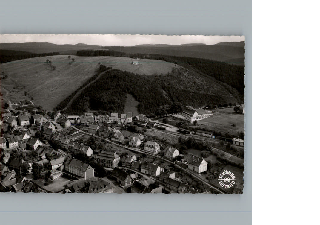 St Andreasberg Harz Fliegeraufnahme