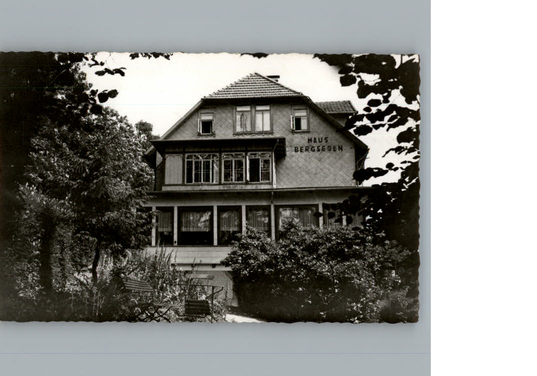 Bad Sachsa Harz Haus Bergsegen