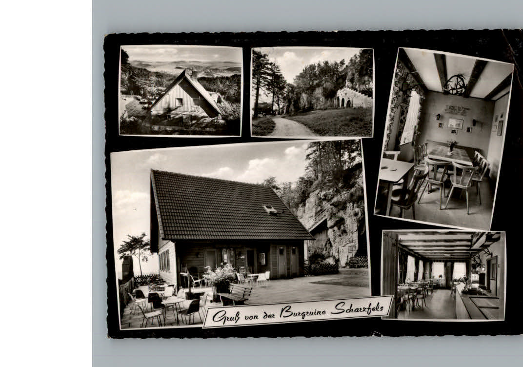 Barbis Burgruine Scharzfels