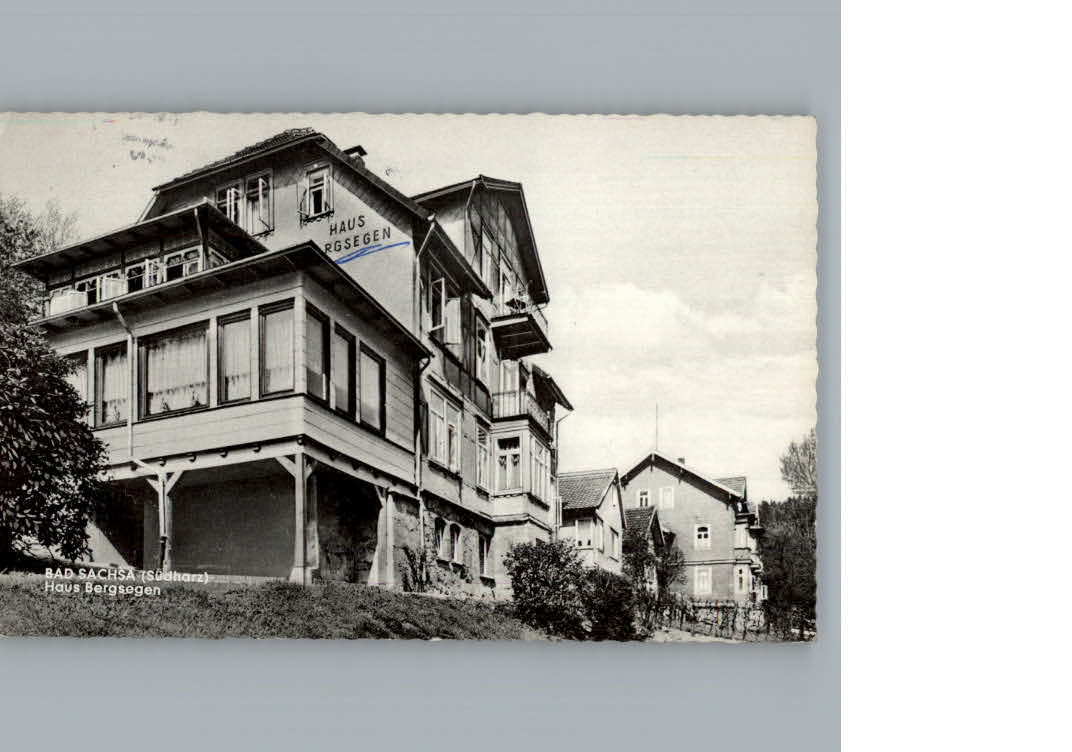 Bad Sachsa Harz Haus Bergsegen