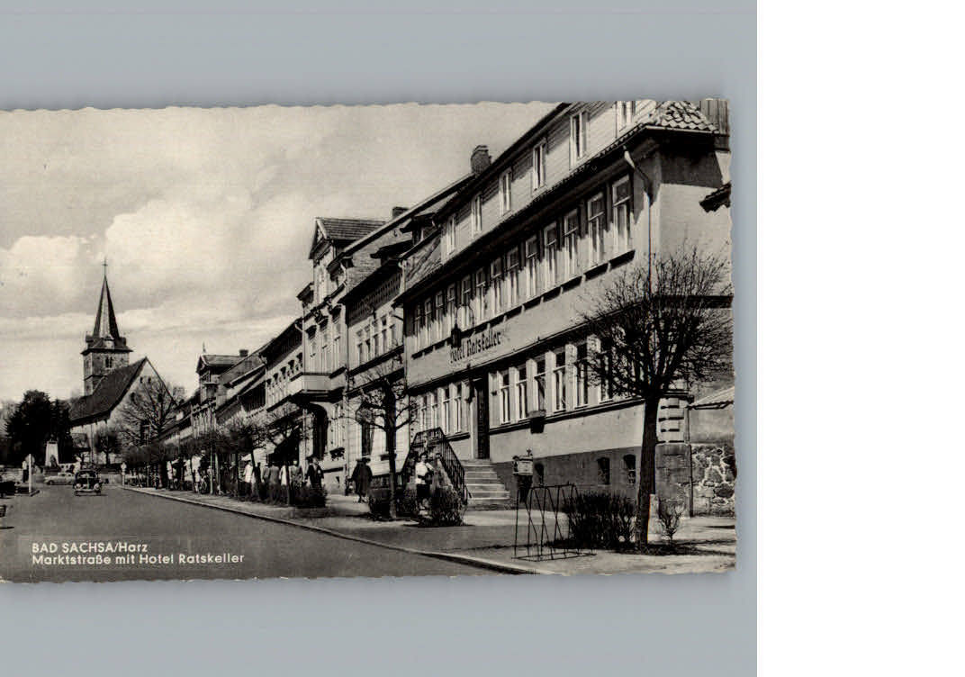 Bad Sachsa Harz Hotel Ratskeller Marktstrasse