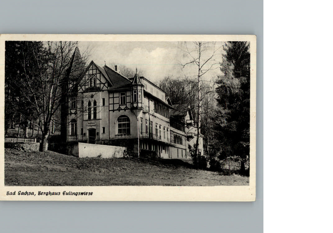 Bad Sachsa Harz Berghaus Eulingswiese