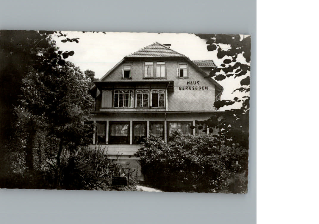 Bad Sachsa Harz Haus Bergsegen