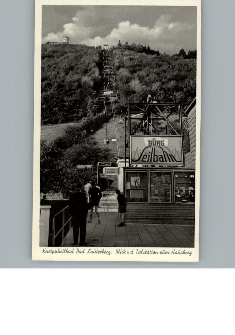 Bad Lauterberg Burgseilbahn