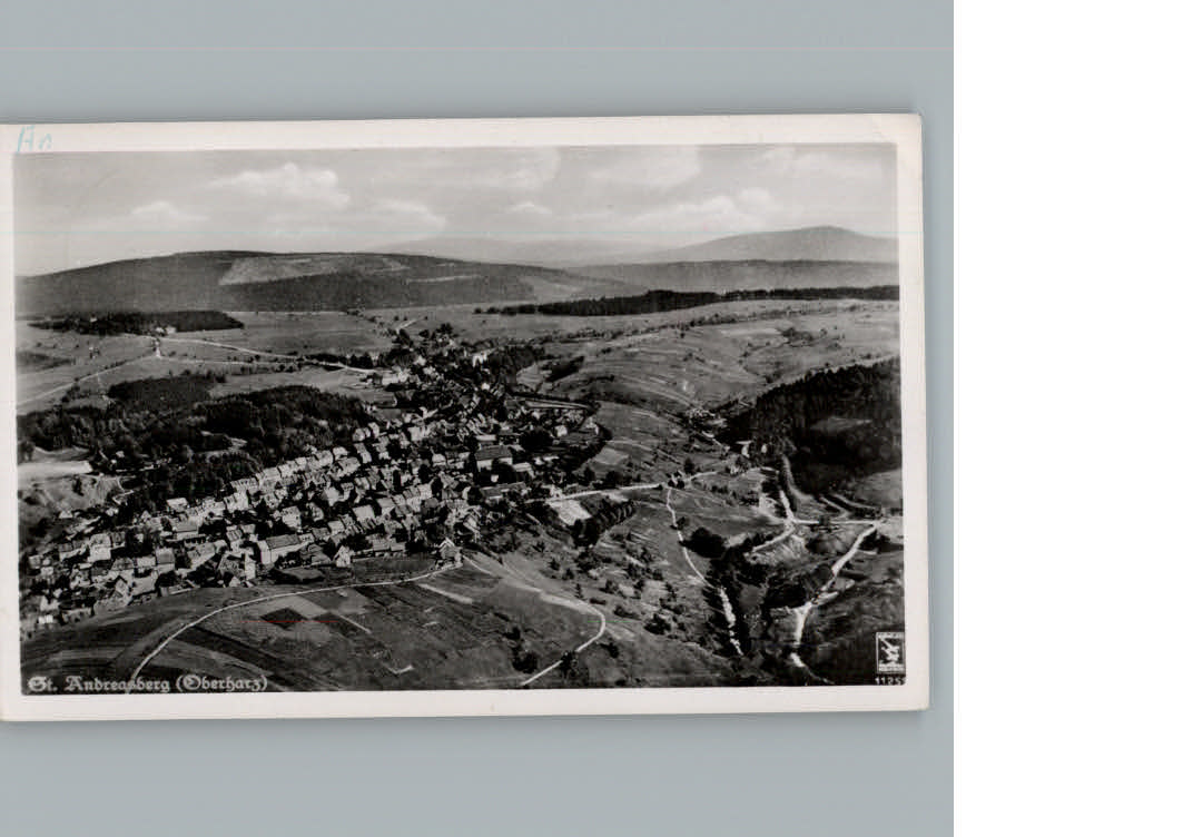 St. Andreasberg Fliegeraufnahme