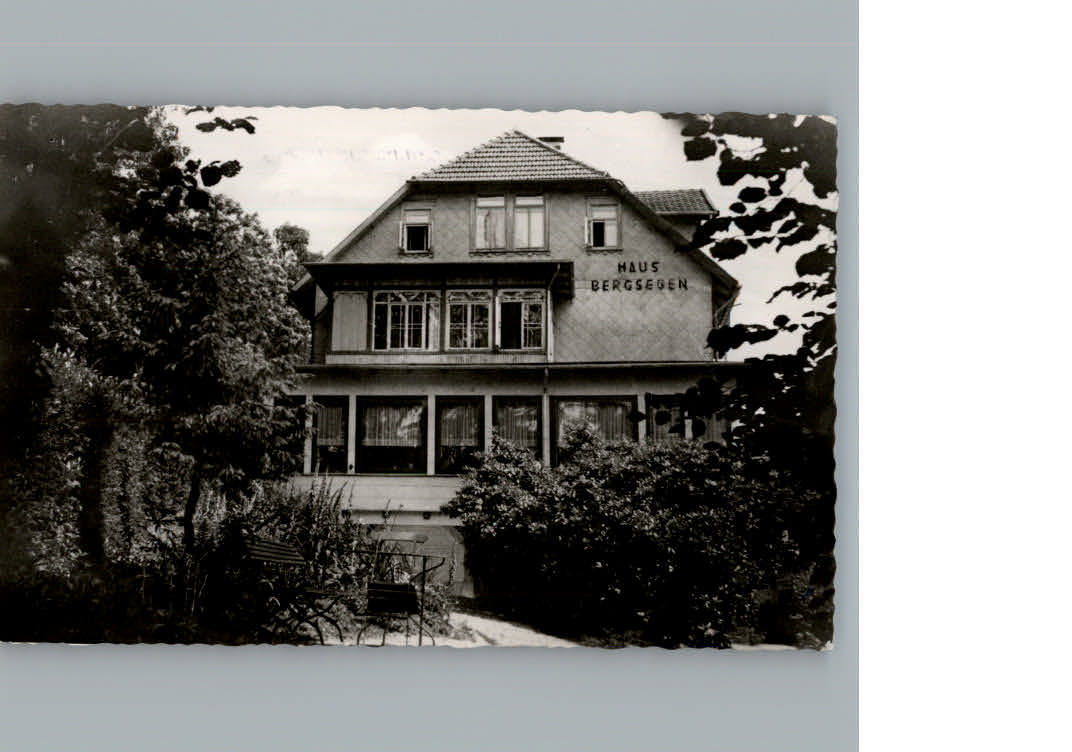 Bad Sachsa Harz Haus Bergsegen