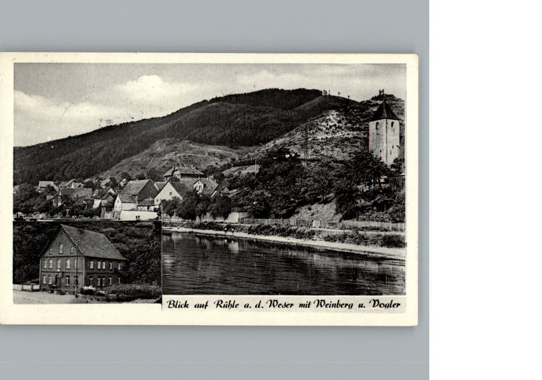 Ruehle Oberweser Pension zum Weinberg