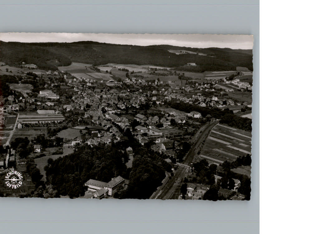 Bad  Driburg Fliegeraufnahme