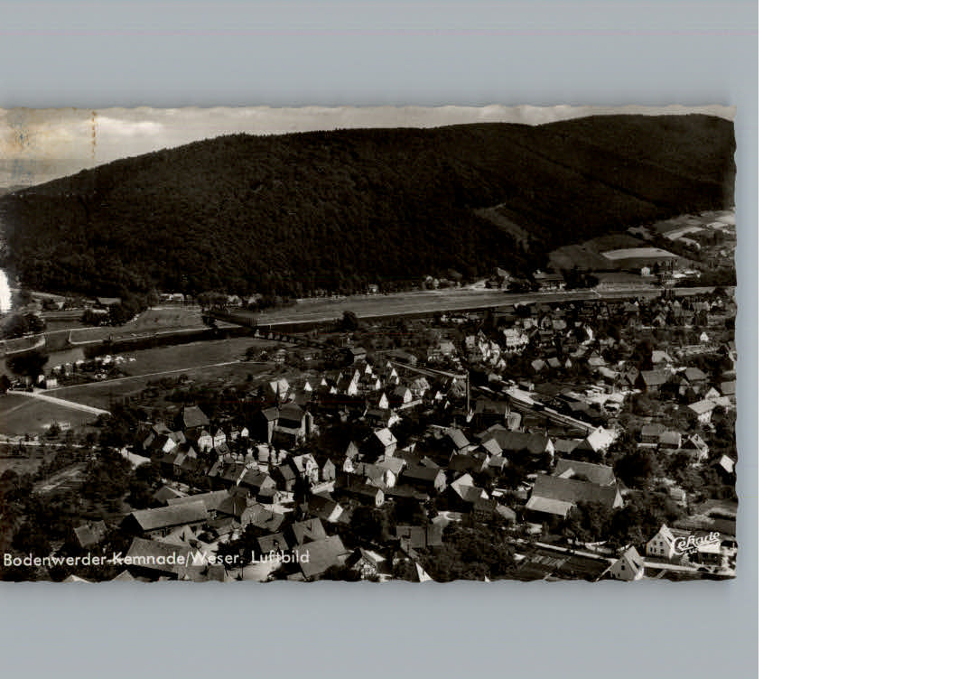 Bodenwerder Luftaufnahme