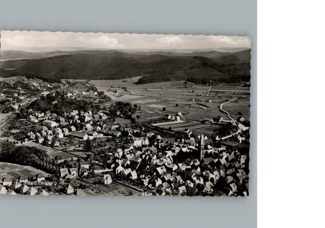 Bad  Driburg Luftaufnahme