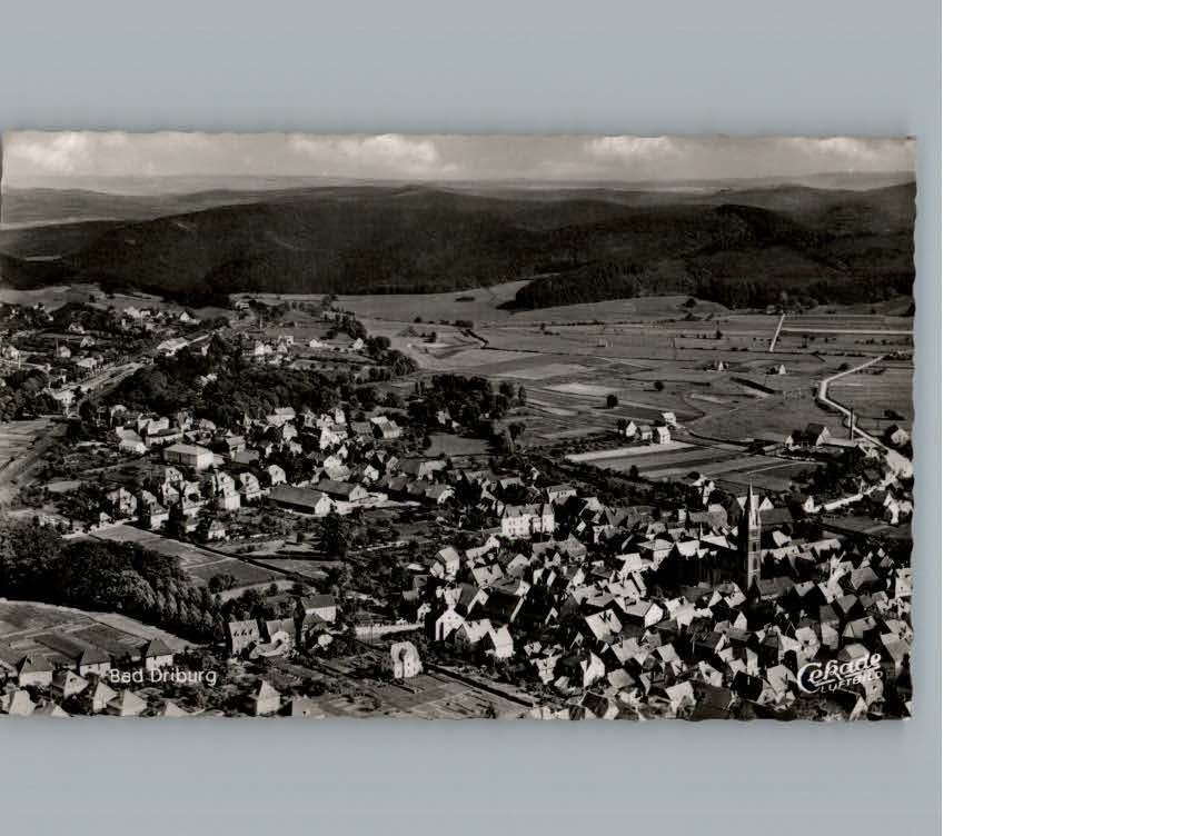 Bad  Driburg Luftaufnahme
