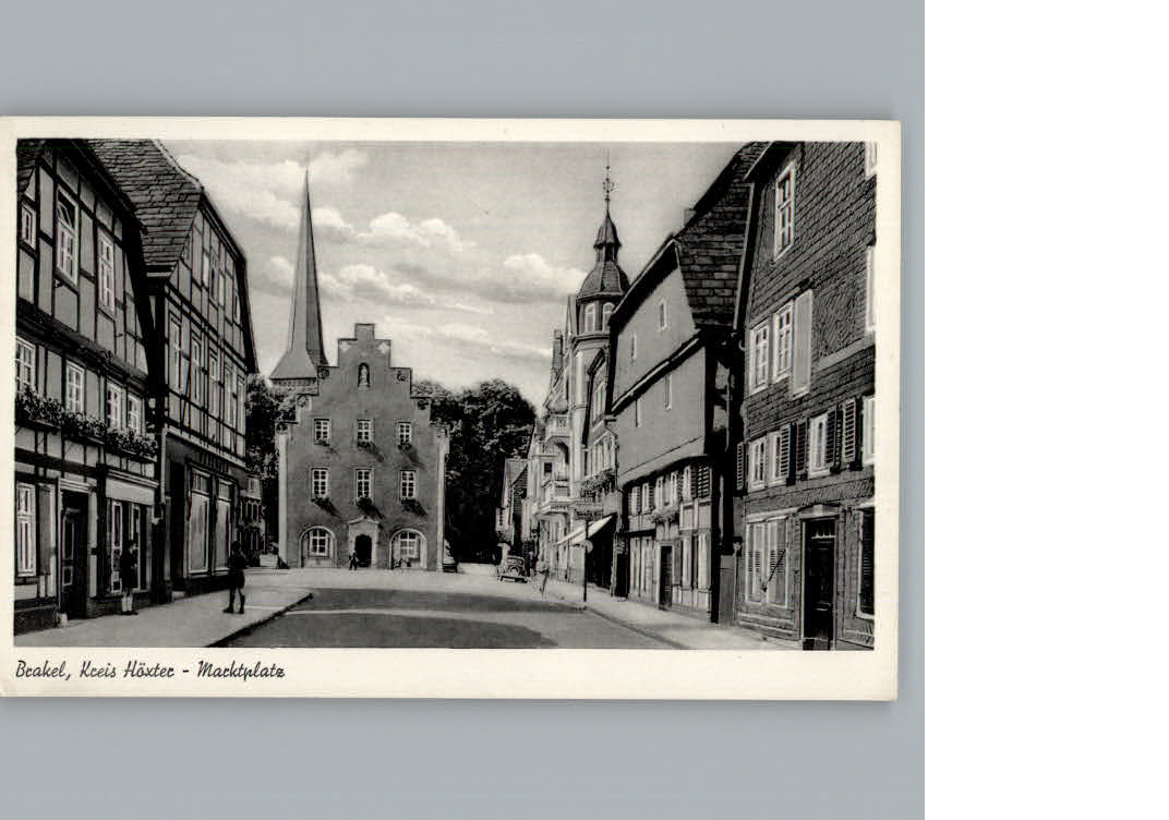 Brakel Westfalen Marktplatz