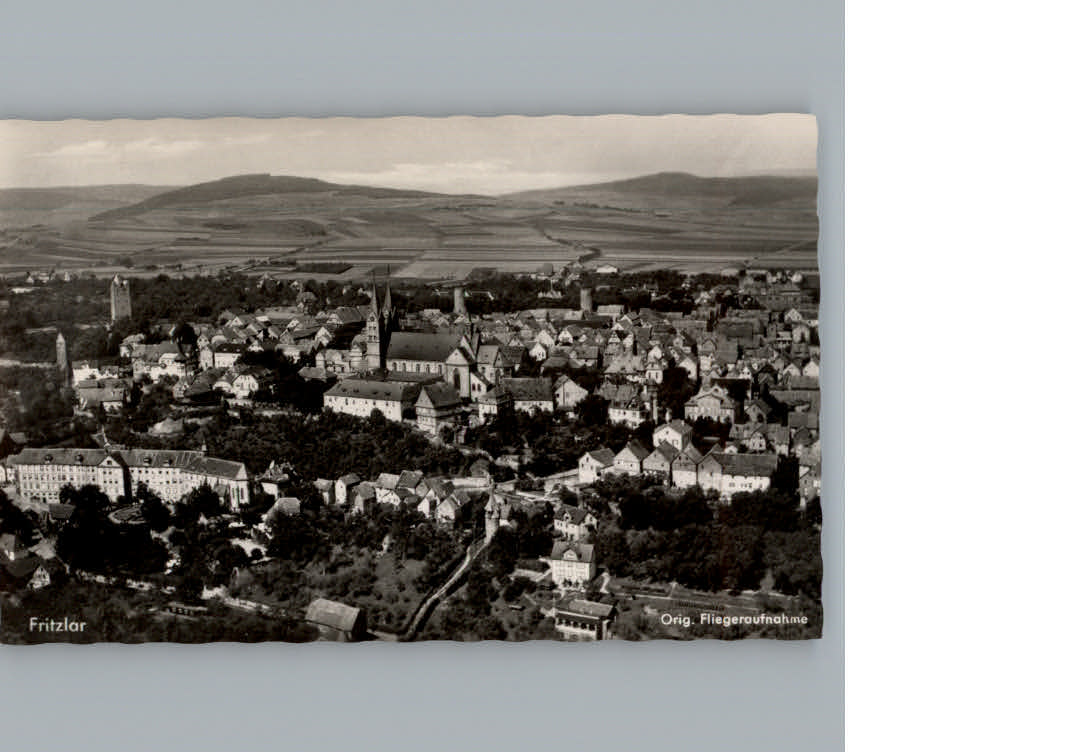 Fritzlar Fliegeraufnahme