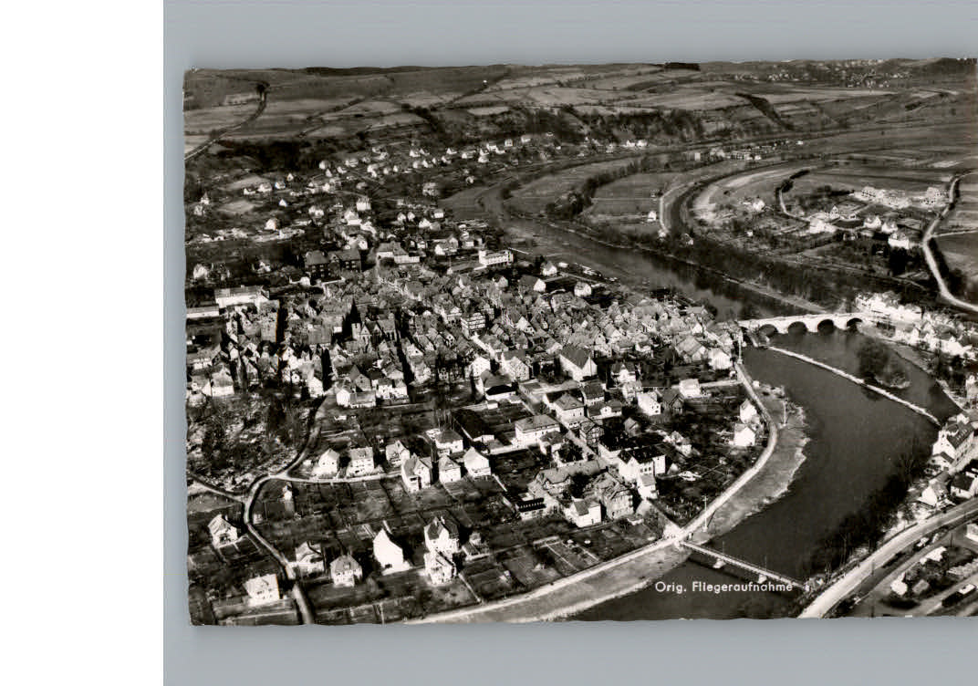 Melsungen Fulda Fliegeraufnahme