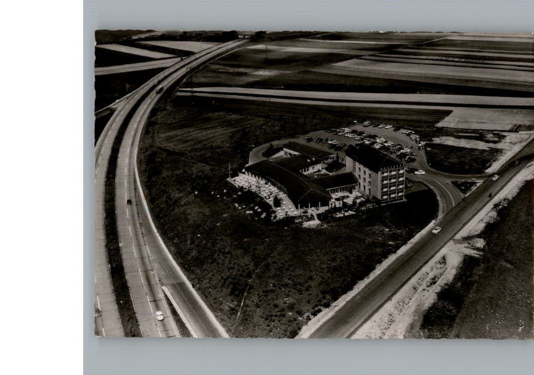 Kassel Luftaufnahme Autobahn Rasthaus