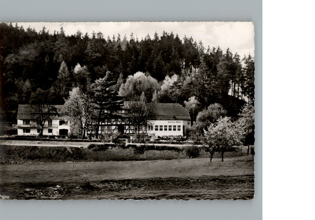 Hann. Muenden Hotel und Gaststaette Letzter Heller