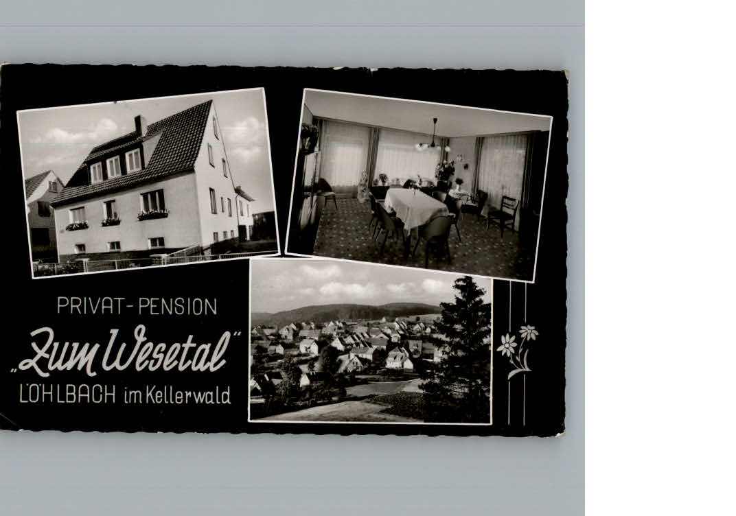 Loehlbach Privat-Pension Zum Wesetal