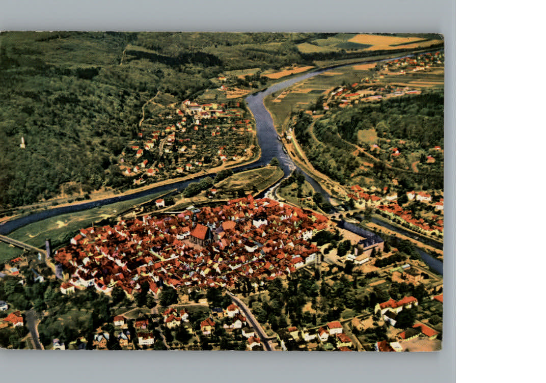 Hann Muenden Fliegeraufnahme