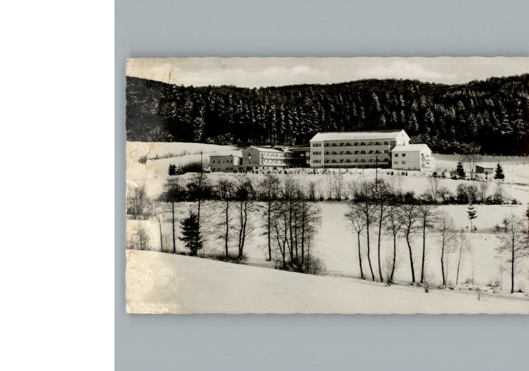 Neukirchen Knuellgebirge Winter-Karte