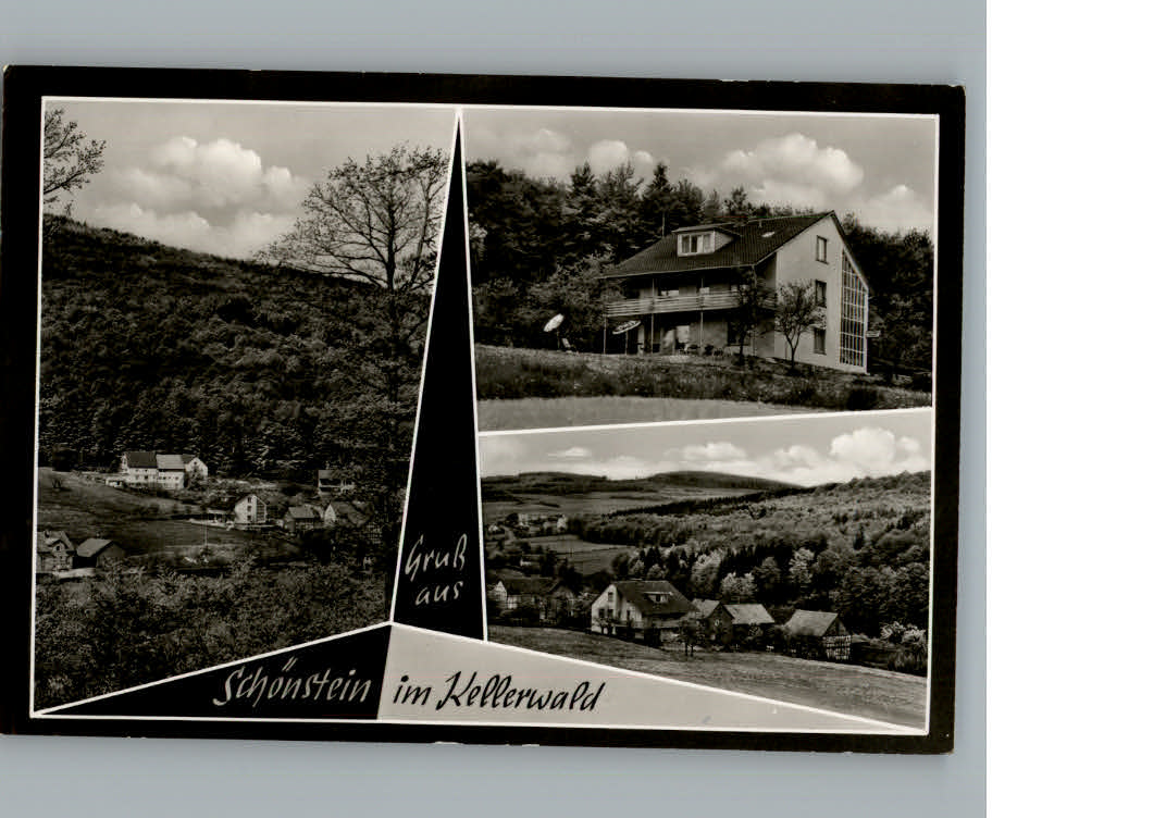 Schoenstein Hessen Fliegeraufnahme