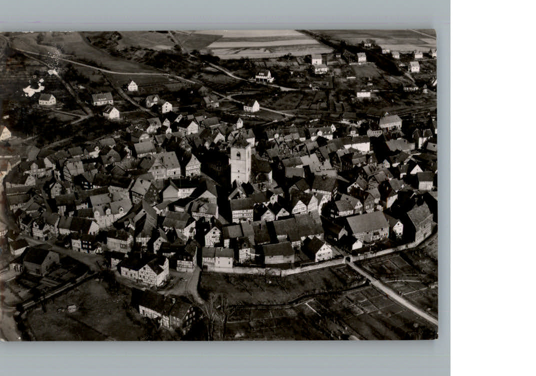 Neukirchen Knuellgebirge Fliegeraufnahme