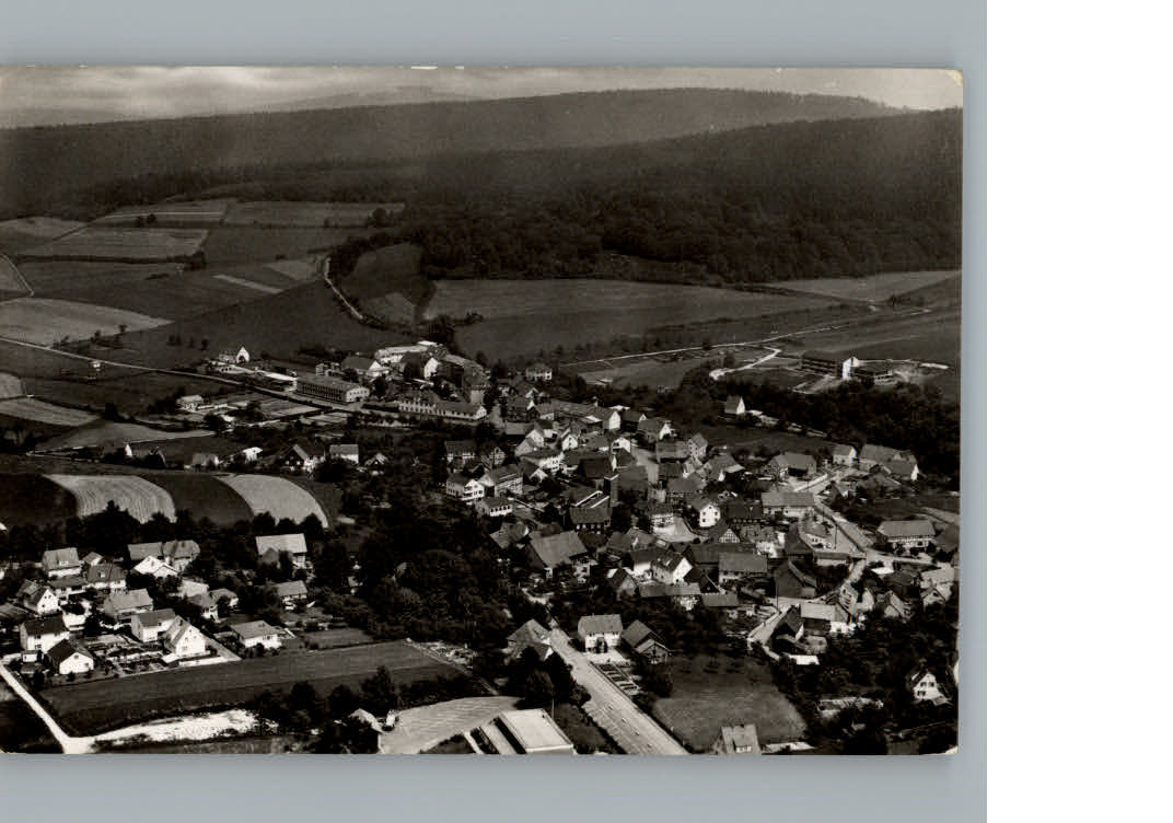Rengshausen Hessen Fliegeraufnahme